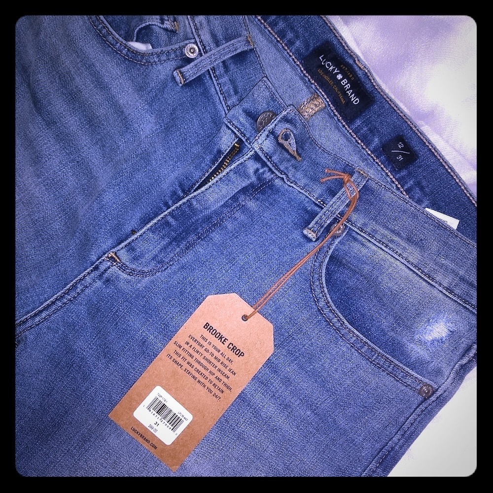 Brooke Crop Lucky Brand Jeans